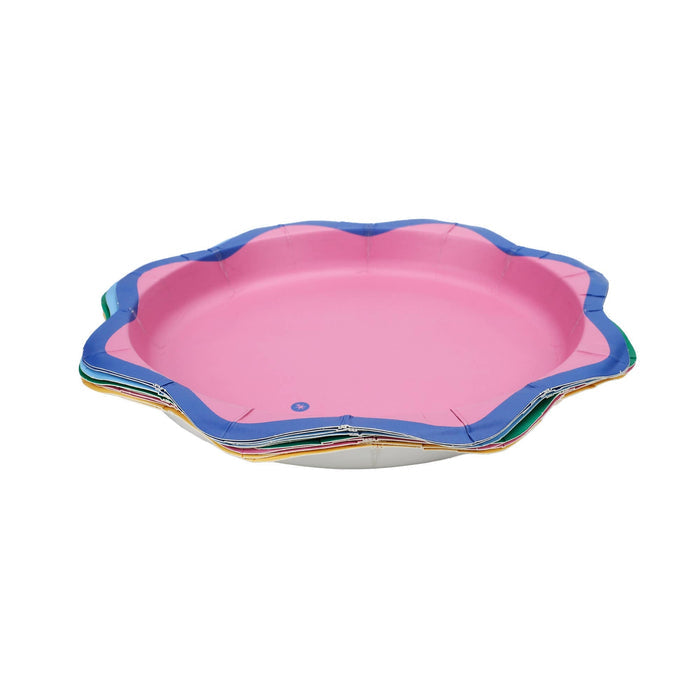 Colorwave Dessert Plates 8" - bubblegum market