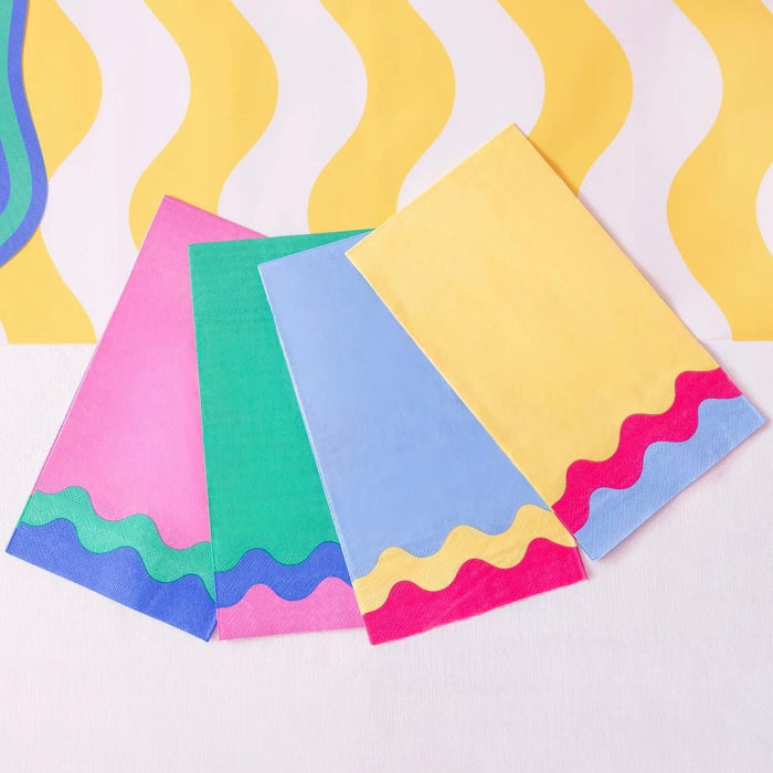 Colorwave Guest Napkins - bubblegum market