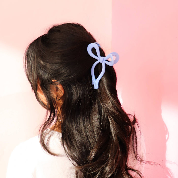 Coquette Bow Hair Claw - bubblegum market