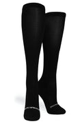 Crazy Compression Socks - Solid Black (Standard & Extra Wide)