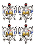 Crest Sticker Sheet - Sigma Gamma Rho