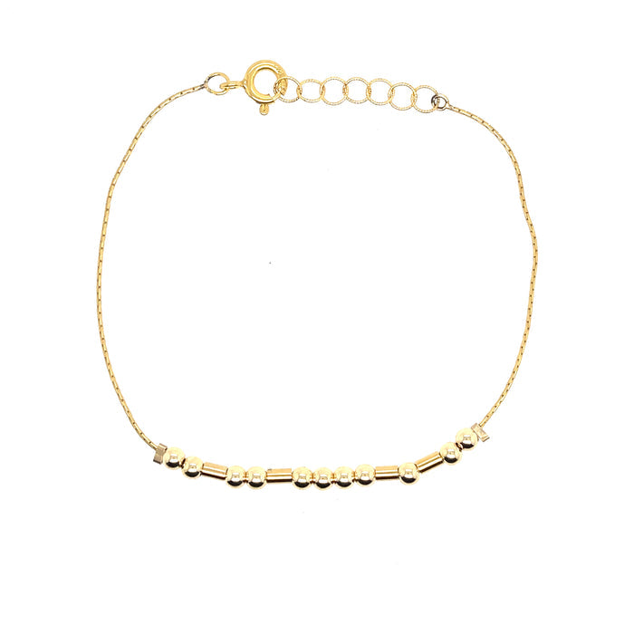 Custom Morse Code Bracelet