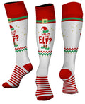 Custom WHAT the ELF? Holiday Knee-High Socks | Size X-Small