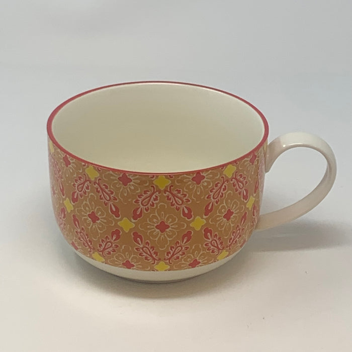Damask Floral Jumbo Cup — Certified International, view 3