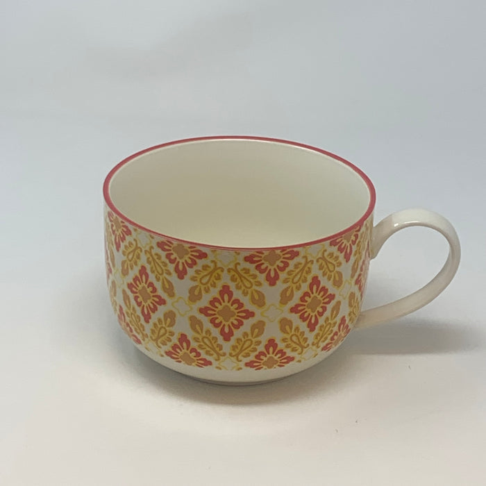 Damask Floral Jumbo Cup — Certified International, view 4