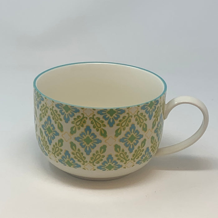 Damask Floral Jumbo Cup — Certified International, view 5