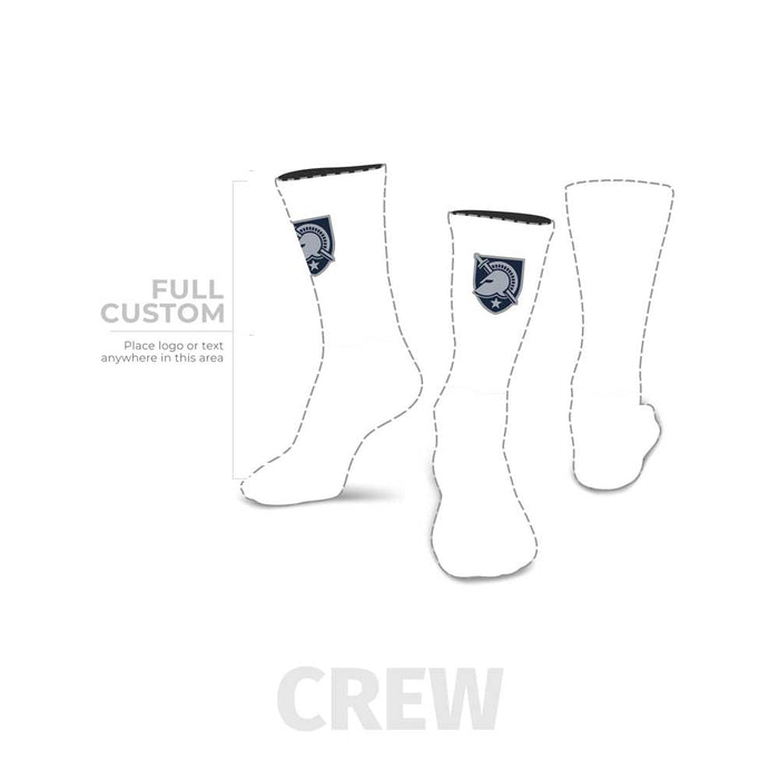 Design Your Own - Crew - Full Custom Printed Sock | Size