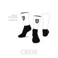 Design Your Own - Crew - Half Custom Printed Sock | Size