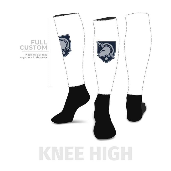 Design Your Own - Knee-High - Half Custom Printed Sock | Size