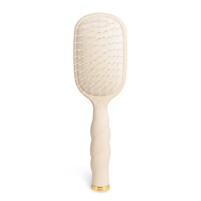 Detangler Brush For Fine Hair by Teleties Tan