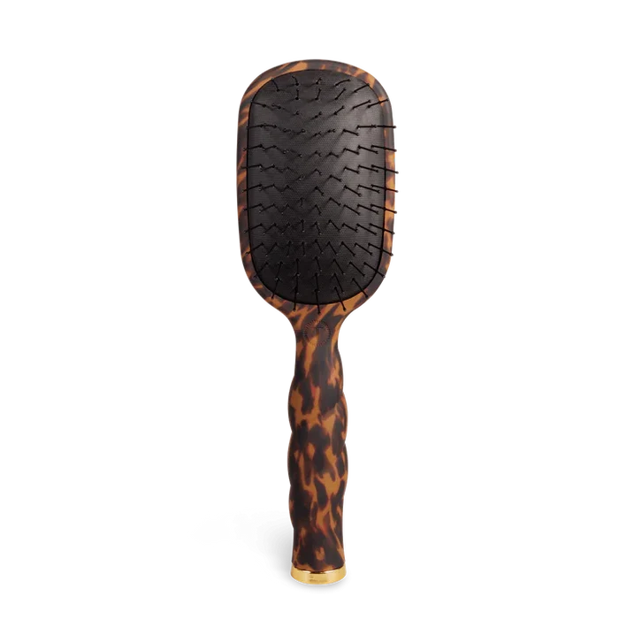 Detangler Brush For Fine Hair by Teleties Tortoise