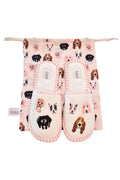 Dog Theme Foldable Travel Slippers in Small - Mildred Hoit