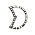 Dolphin Tail Ring 16G-My Body Piercing Jewellery
