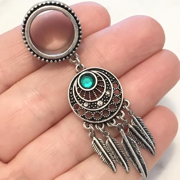 Dreamcatcher Drop Tunnel 5mm-14mm-My Body Piercing Jewellery