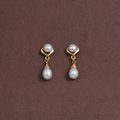 Elegant Freshwater Pearl Dangles