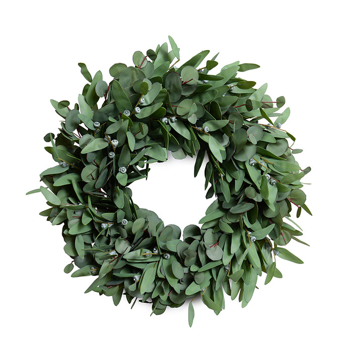 Eucalyptus Wreath 22" (+Garland)
