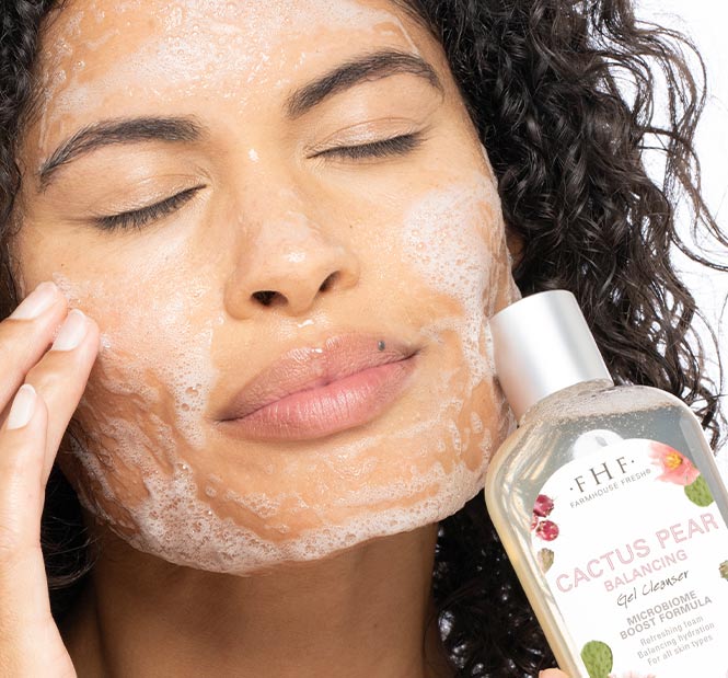 Farmhouse Fresh Cactus Pear Balancing Gel Cleanser
