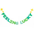 FEELING LUCKY Felt Garland - bubblegum market