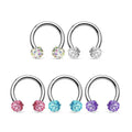 Ferido Ball Horseshoe 16G 14G-My Body Piercing Jewellery