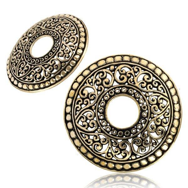 Filigree Nipple Disc (Single) (No Barbell)-My Body Piercing Jewellery