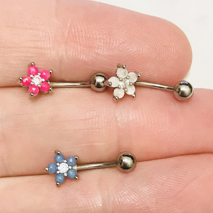 Flower Curve 16G-My Body Piercing Jewellery