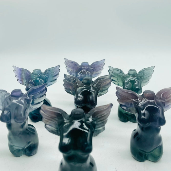 Fluorite Angel Goddess Carving Wholesale -Wholesale Crystals