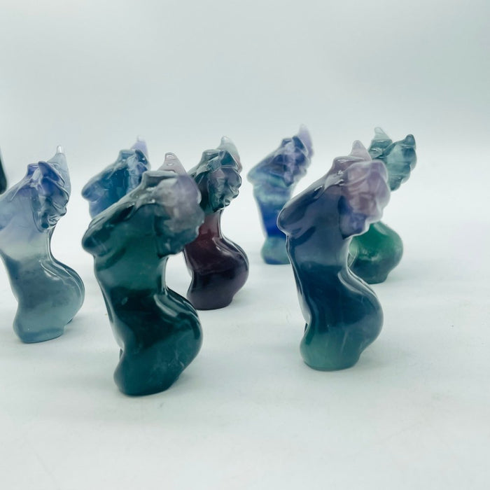 Fluorite Angel Goddess Carving Wholesale -Wholesale Crystals