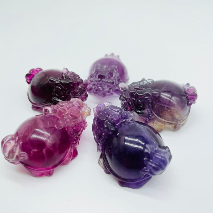Fluorite Dragon Turtle Carving Wholesale -Wholesale Crystals