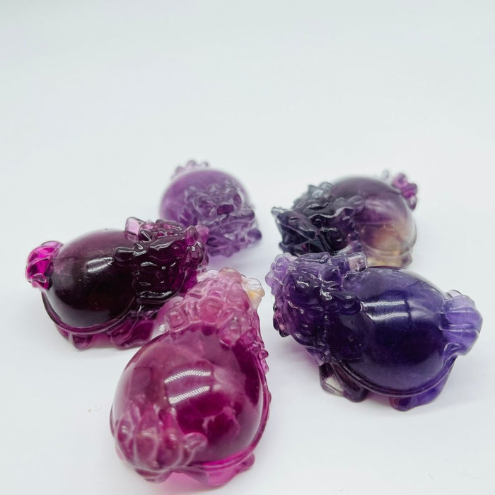 Fluorite Dragon Turtle Carving Wholesale -Wholesale Crystals