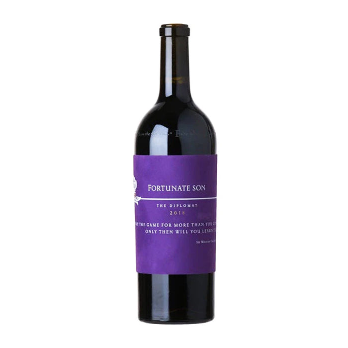 Fortunate Son by Hundred Acre The Diplomat Red Blend 2018 Wine Fortunate Son
