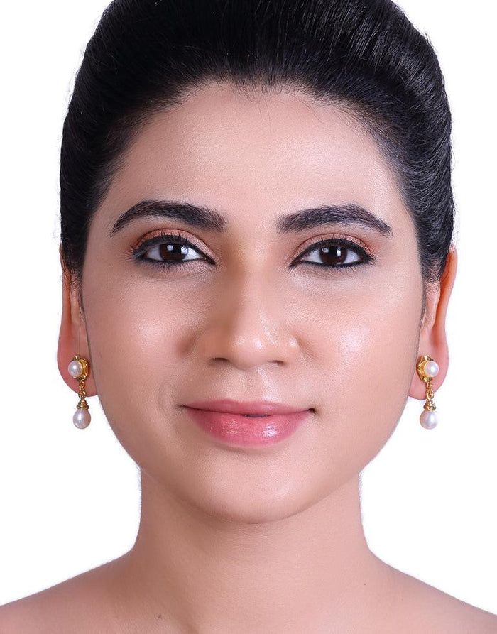 Freshwater Pearl Fancy Stud Earrings