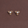 Freshwater White Pearl Stud