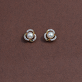 Freshwater White Pearl Stud