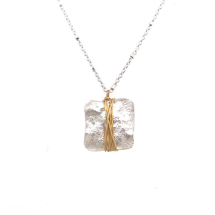 Funky Square Necklace - 5 variations
