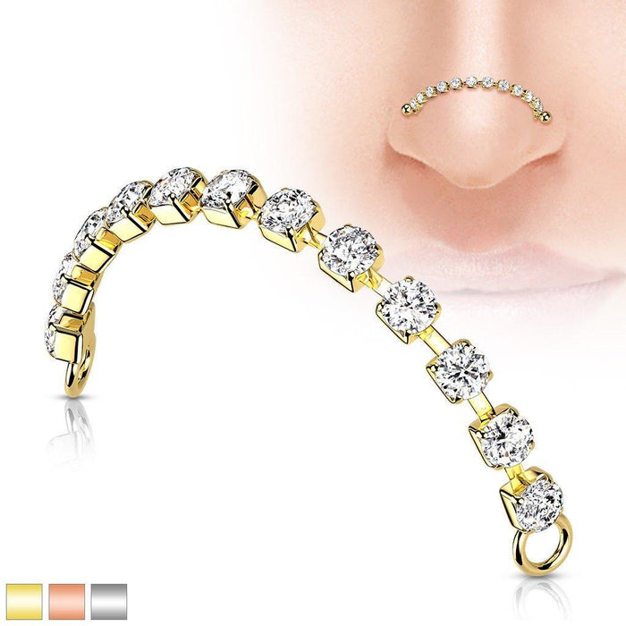 Gem Connector Chain-My Body Piercing Jewellery