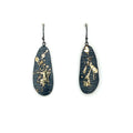 Gilded Splatter Small Organic Earrings