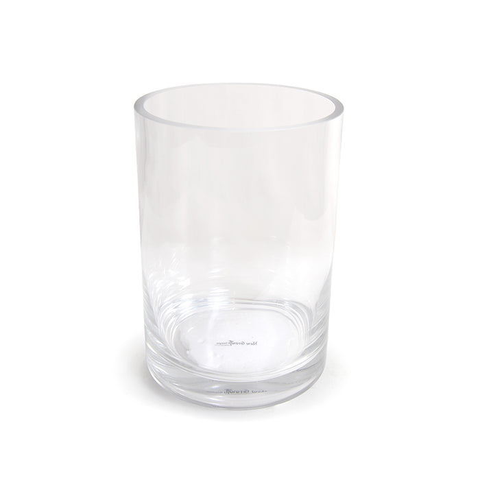 Wholesale Glass Cylinder Vase for Faux Flowers and Plants Indoor 10 Inches Tall 7 Inches Diameter - New Growth Designs