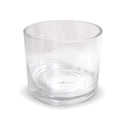 Wholesale Glass Cylinder Vase for Faux Flowers Indoor 6 Inches Tall 7 Inches Diameter - New Growth Designs