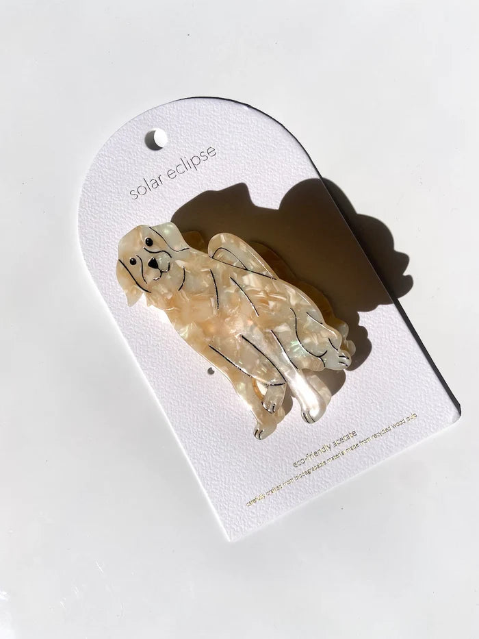 Golden Retriever Hair Clip - Mildred Hoit