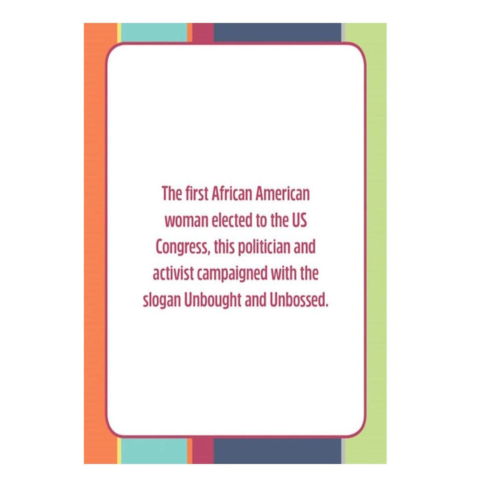 Great African Americans 2 Knowledge Cards - Library of Congress Shop
