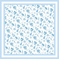 Greek Toile Silk Scarve- Alpha Delta Pi