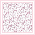 Greek Toile Silk Scarve- Alpha Phi