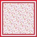 Greek Toile Silk Scarve- Chi Omega