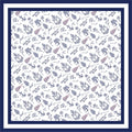 Greek Toile Silk Scarve- Delta Gamma