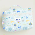 Handled Toiletry Bag- Delta Delta Delta