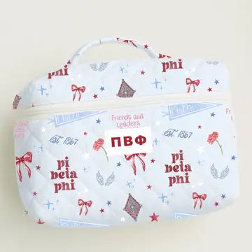 Handled Toiletry Bag- Pi Beta Phi