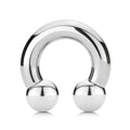 Ball Horseshoe 18G - 00G-My Body Piercing Jewellery