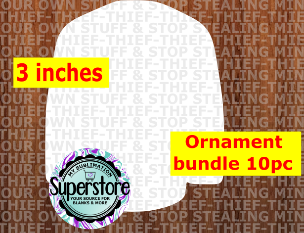 Hockey Jersey - withOUT hole - Ornament Bundle Price
