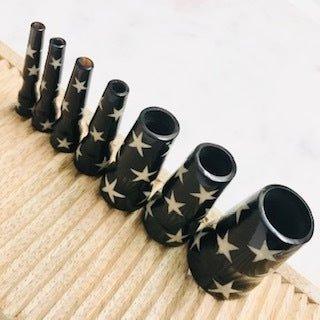 Horn Star Hollow Taper 5mm-25mm-My Body Piercing Jewellery