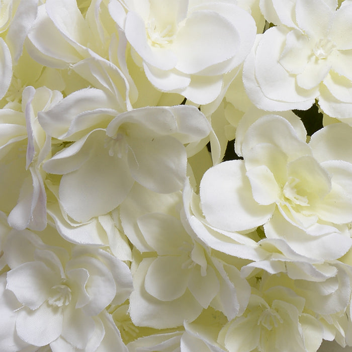 Hydrangea Stem, 19" L - White